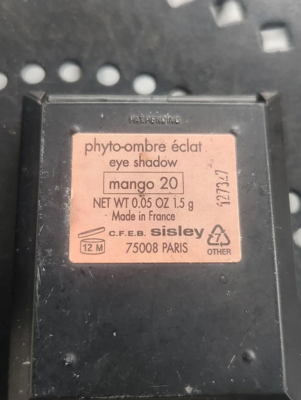 2 Sisley Eyeshadows only. The Chanel brush sold